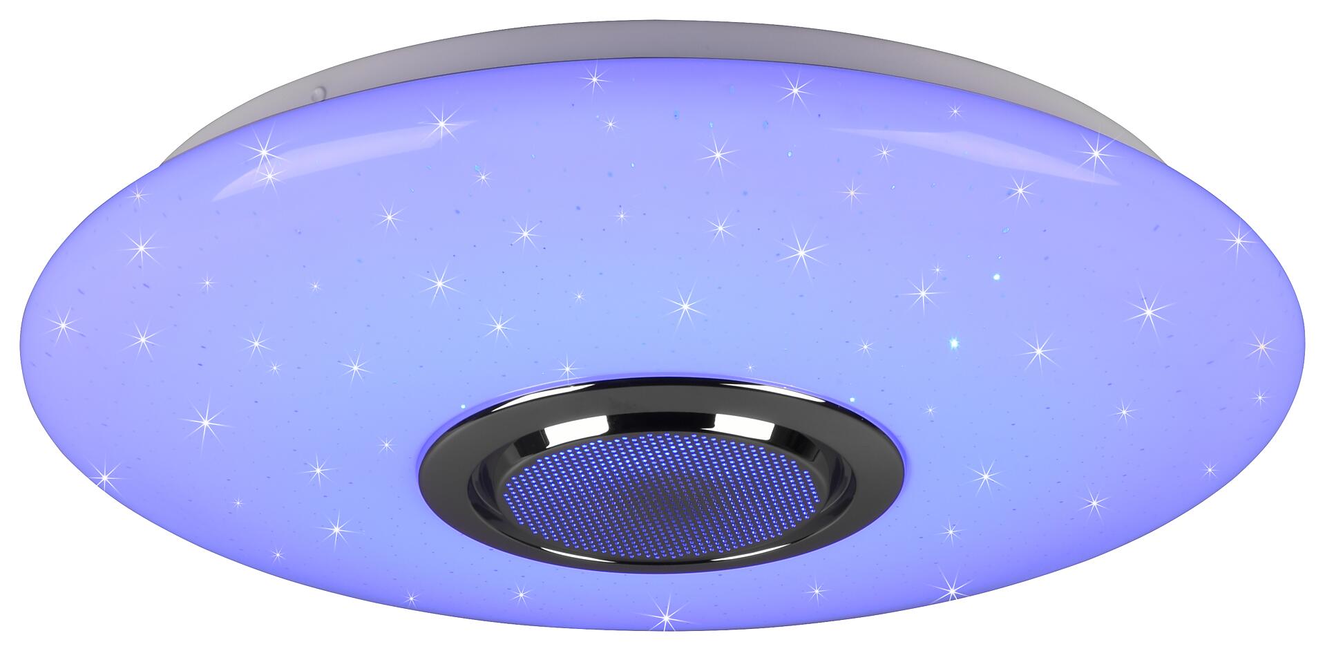 Reality Deckenleuchte Musica weiß Kunststoff H/D: ca. 8x41 cm