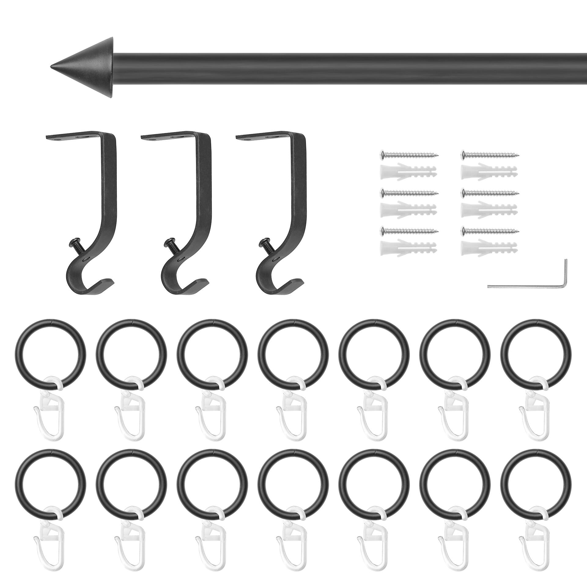 LICHTBLICK Gardinenstange Kegel