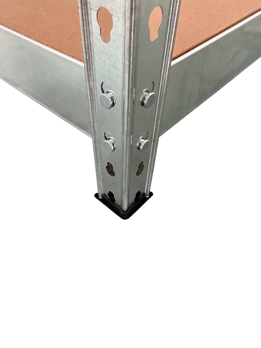 POCOline Schwerlaststeckregal verzinkt Metall B/H/T: ca. 75x150x30 cm