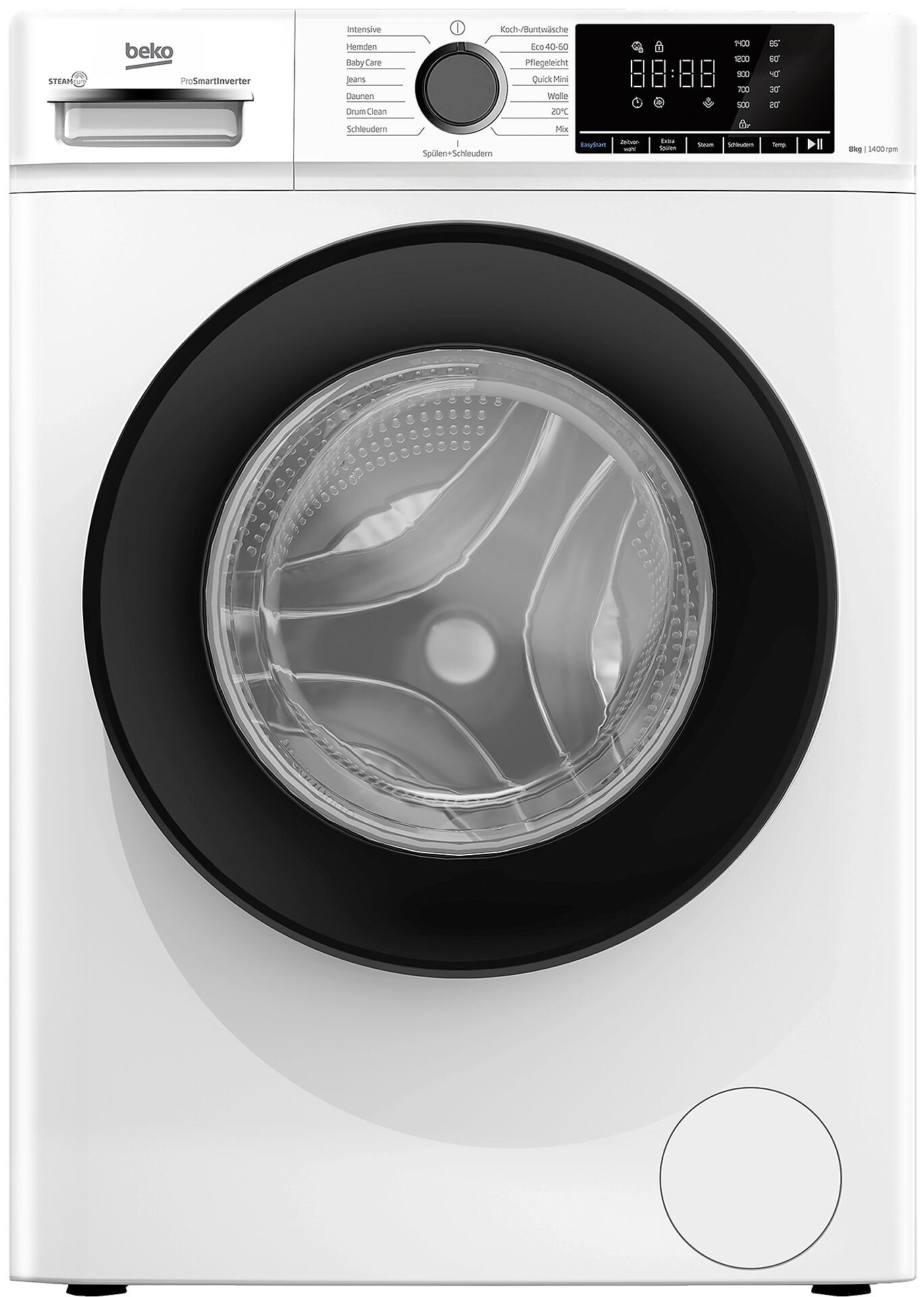 Beko Waschmaschine BM3WFOE741PSA weiß B/H/T: ca. 60x84,7x52 cm ca. 7 kg