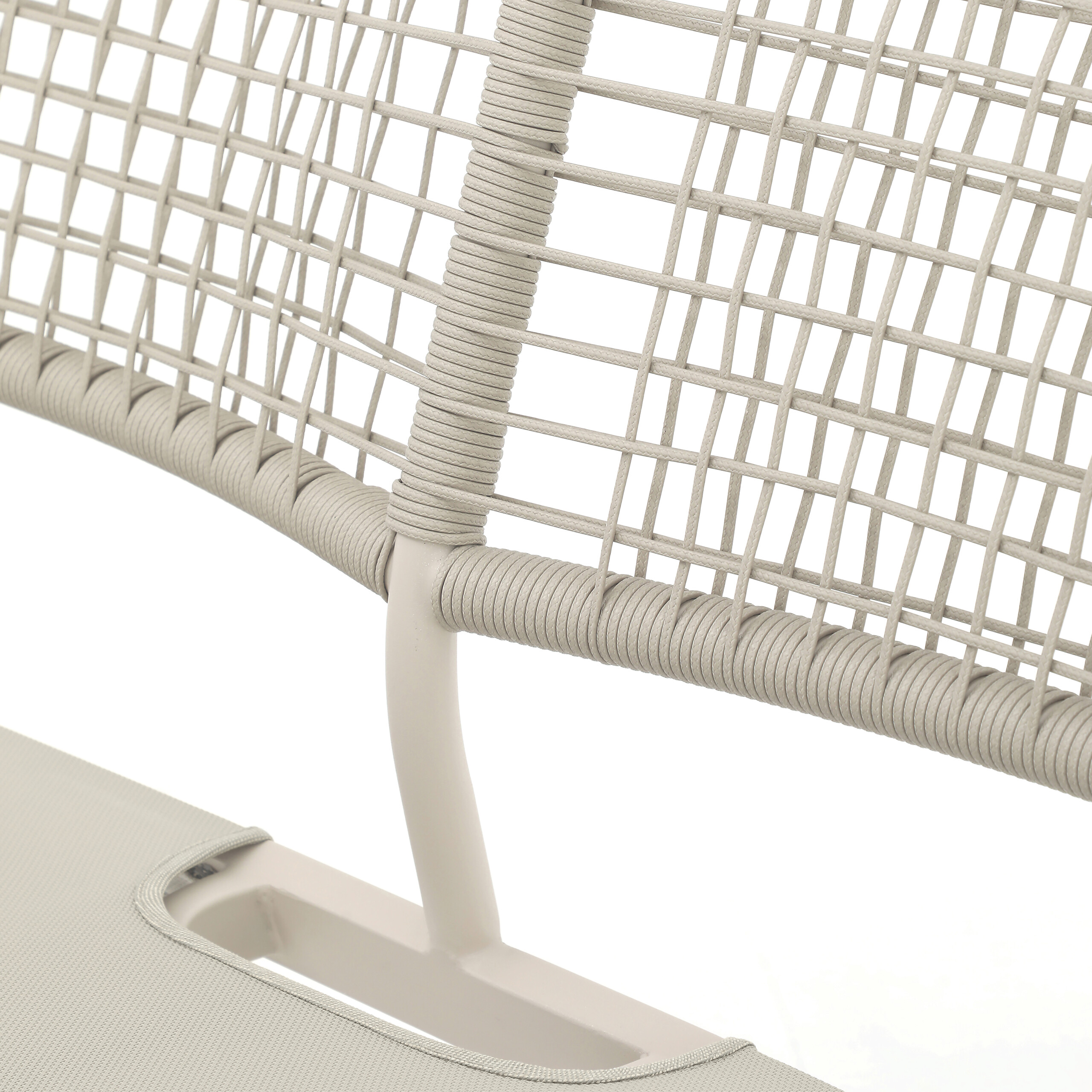 POCOline Gartensitzgruppe beige Stahl