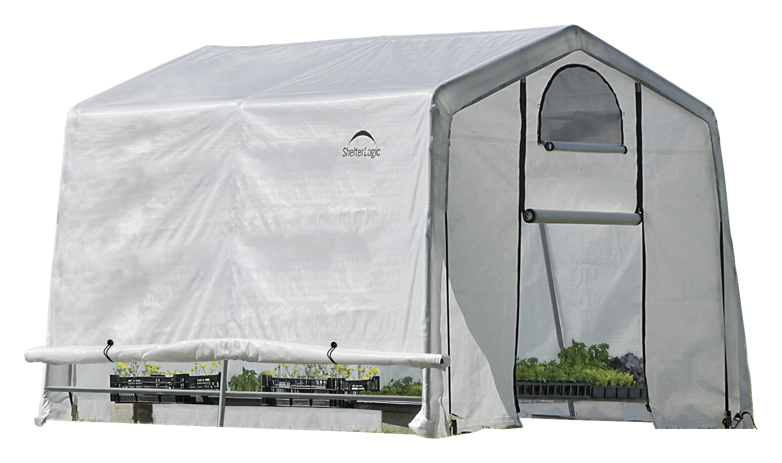 ShelterLogic Gewächshaus 9m² B/H/L: ca. 300x249x300 cm