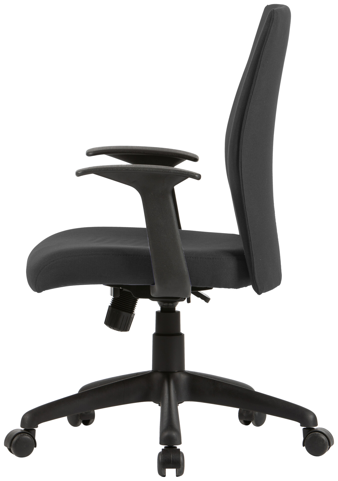 Chefsessel ROCKET schwarz schwarz Webstoff Kunststoff