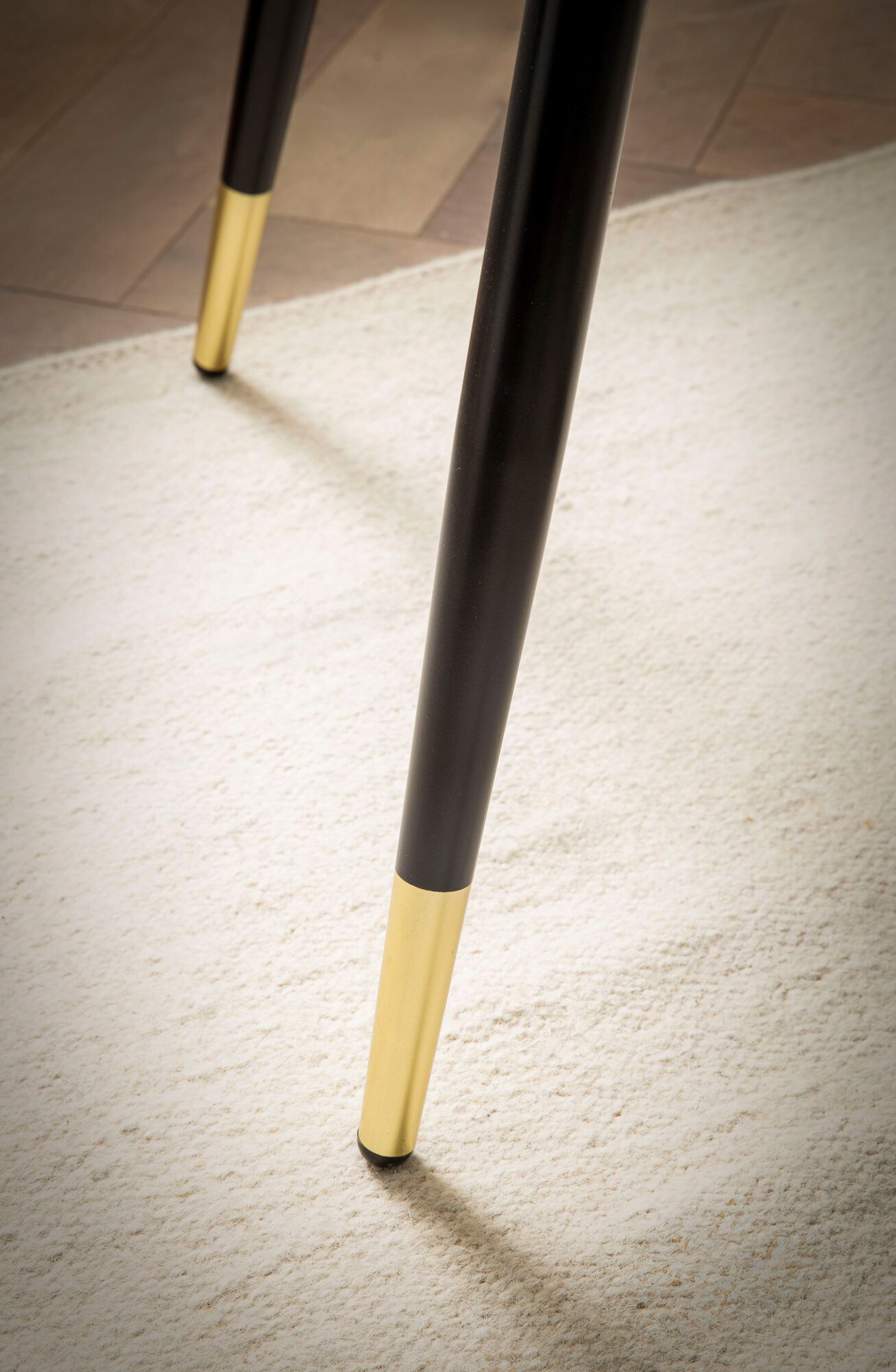 Esstisch schwarz Marmor Optik H/D: ca. 76x75 cm Esstisch schwarz Marmor Optik H/D: ca. 76x75 cm