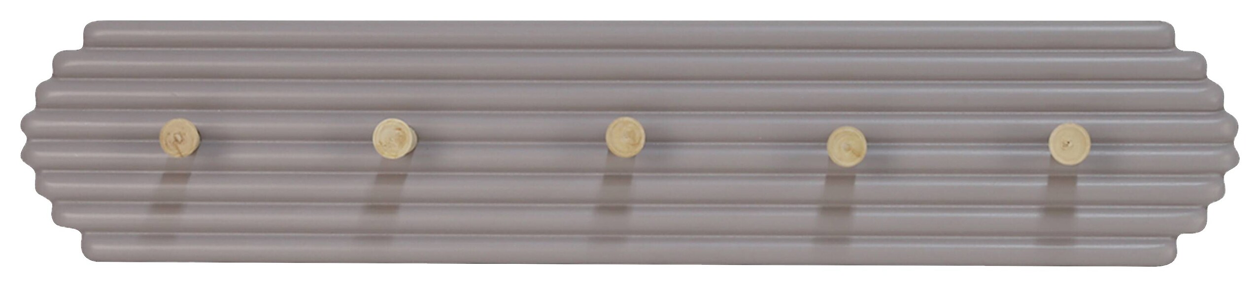 Garderobenleiste Sensation grau MDF B/H/T: ca. 50x10x4,5 cm