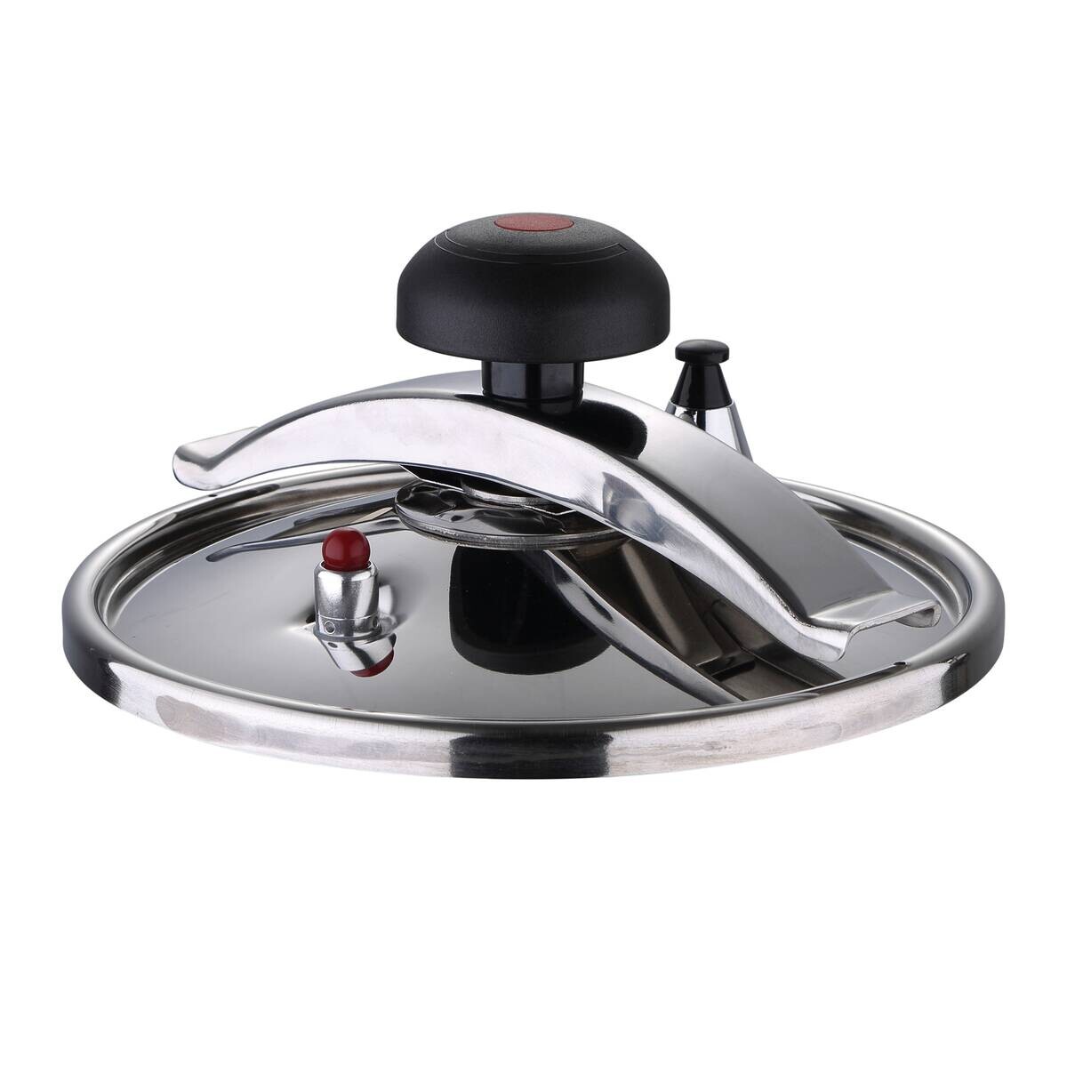 SAN IGNACIO Schnellkochtopf Córdoba silber Edelstahl B/H/L: ca. 26,7x25,8x29,8 cm