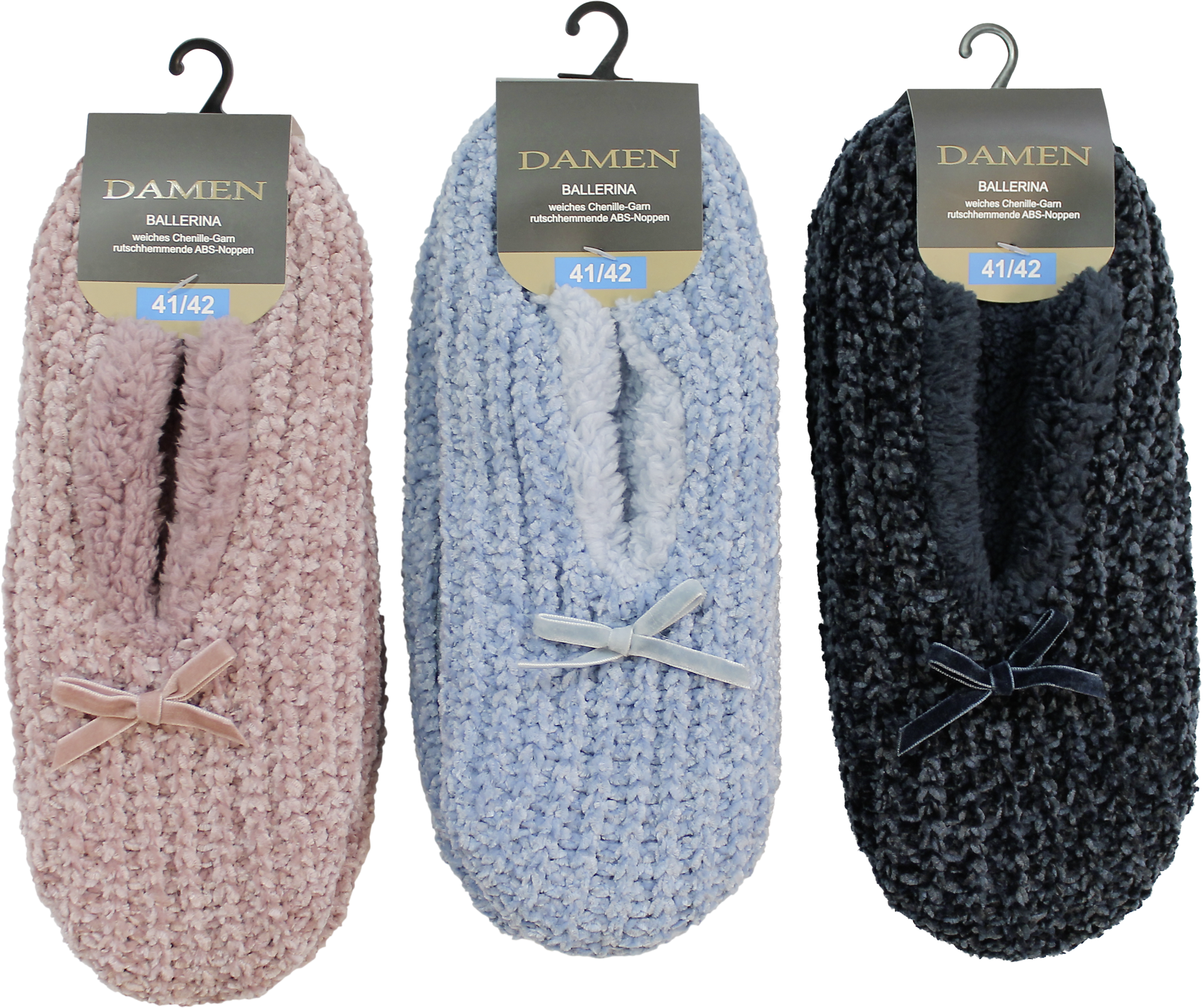 Damen-Socken sortiert 2 Packstücke Größe 41-42