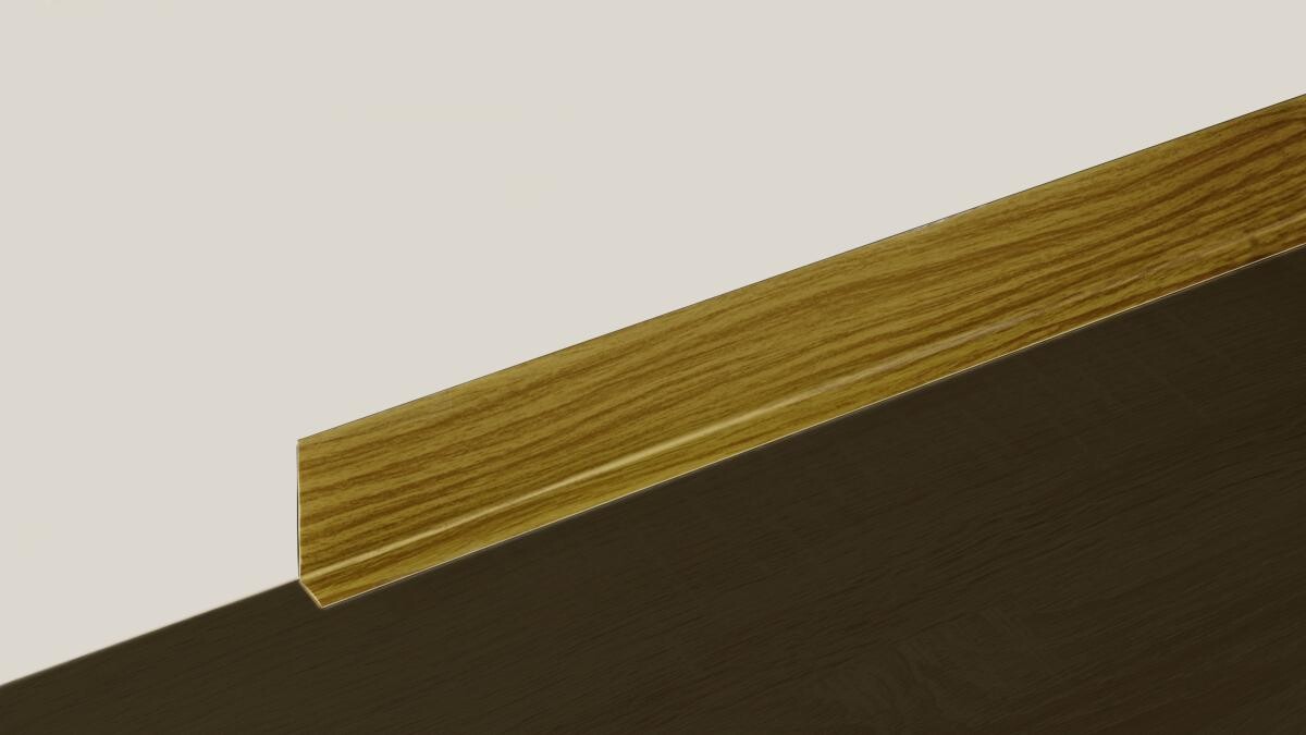 POCOline Sockelleiste L/B/H: ca. 500x5x1,5 cm pro Stück