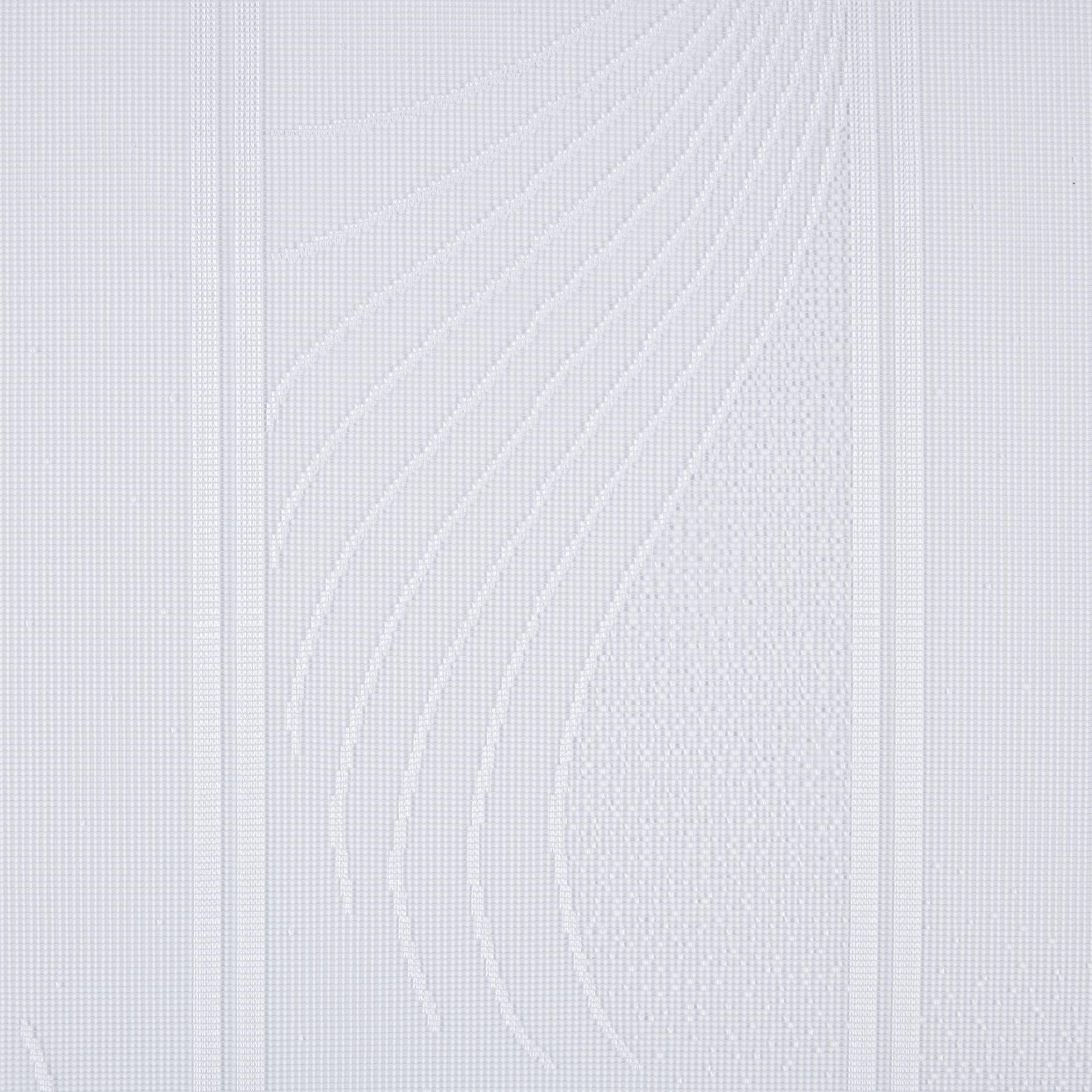 Scheibengardinen-Meterware Strahlen weiß H: ca. 120 cm