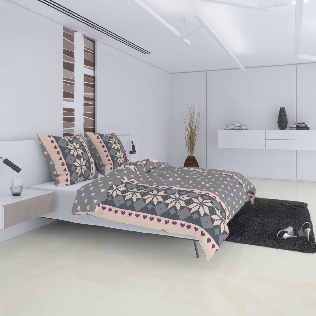 Microfaser Bettwäsche Fleece