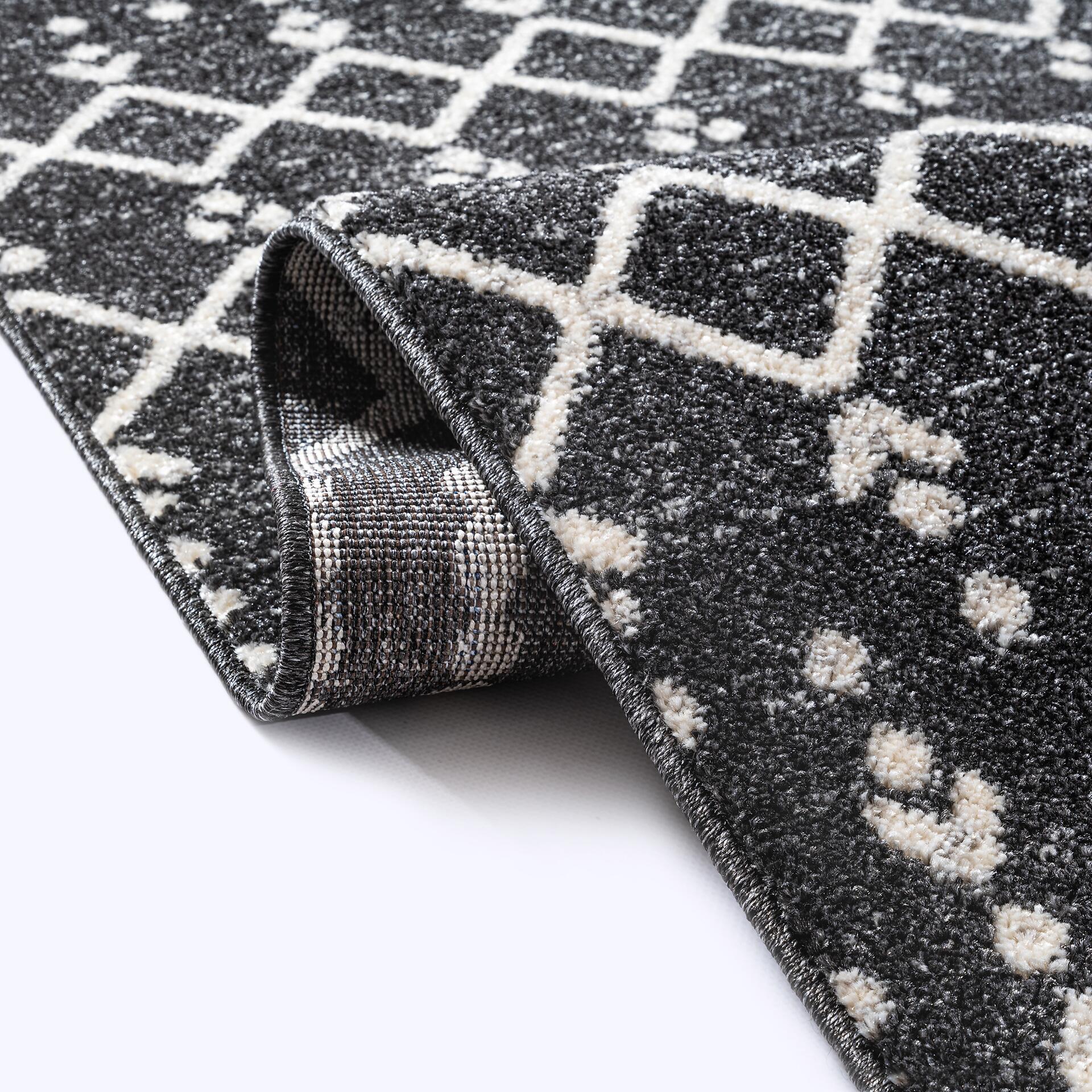 Sanat Teppich schwarz B/L: ca. 150x80 cm