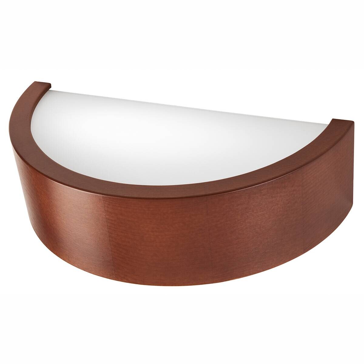 Lamkur Wandleuchte rustikal Glas Holz B/H/L: ca. 20x14x30 cm E27 1 Brennstellen