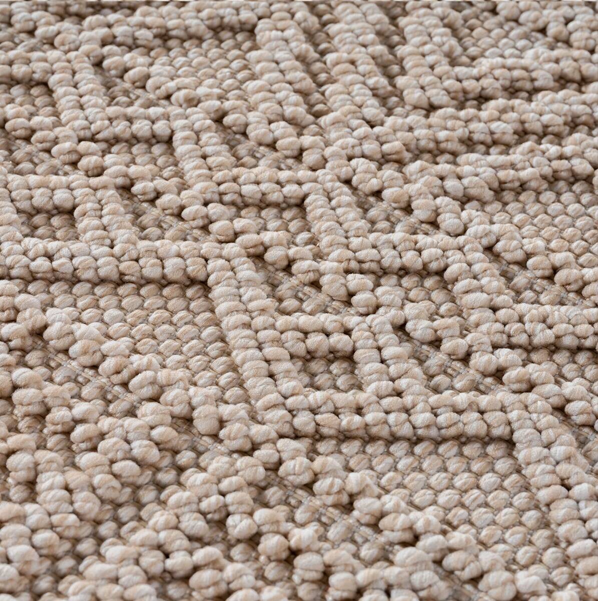 Ayyildiz Kurzflorteppich HELIX beige B/H/L: ca. 280x0,7x370 cm