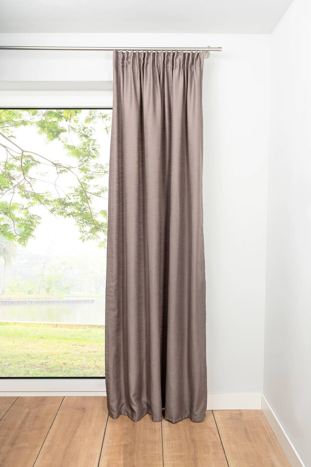 Kombivorhang 2er Pack Balance taupe B/L: ca. 135x245 cm