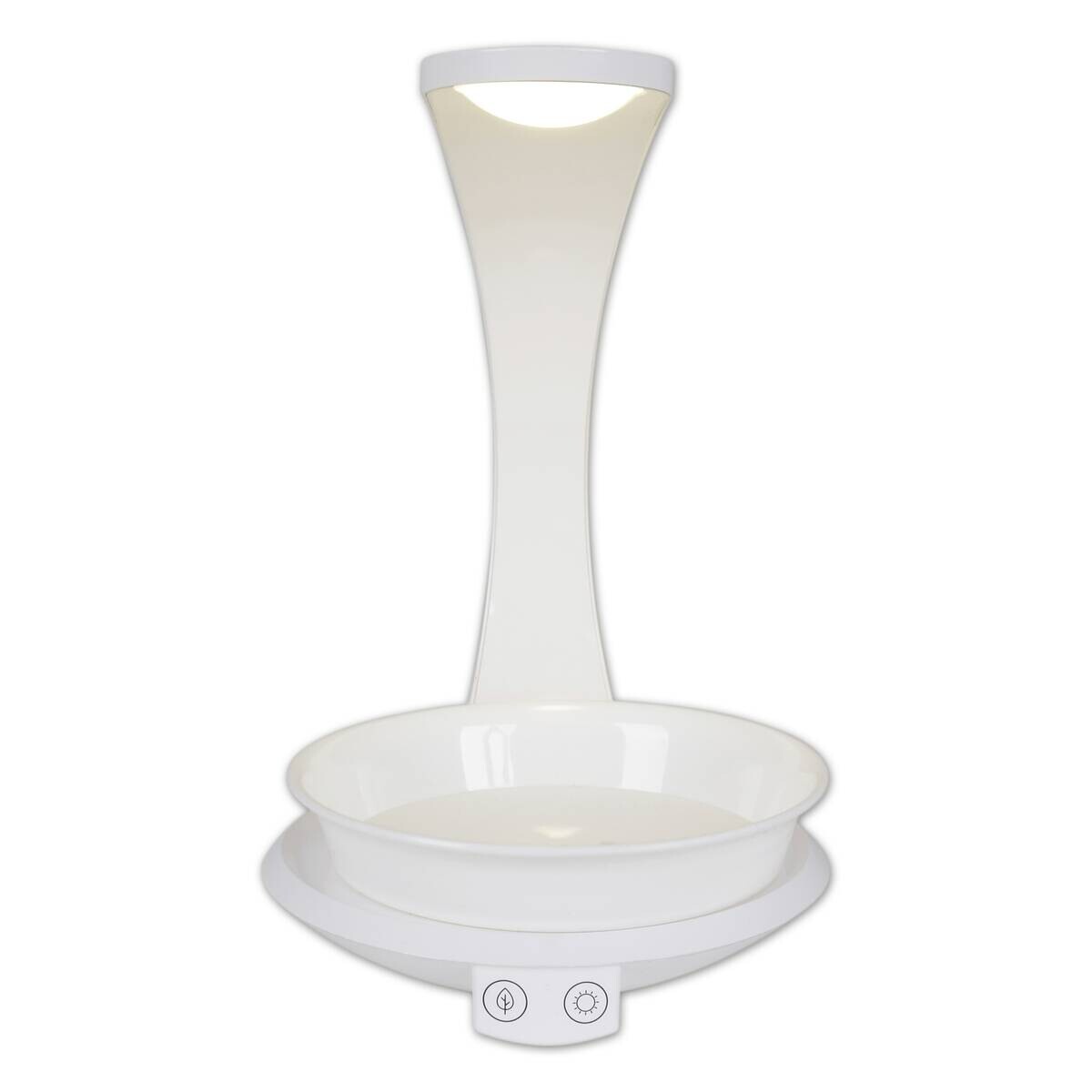 Näve Leuchten Tischleuchte 3176423 weiß Metall Kunststoff H/D: ca. 24x15,5 cm null 20 Brennstellen