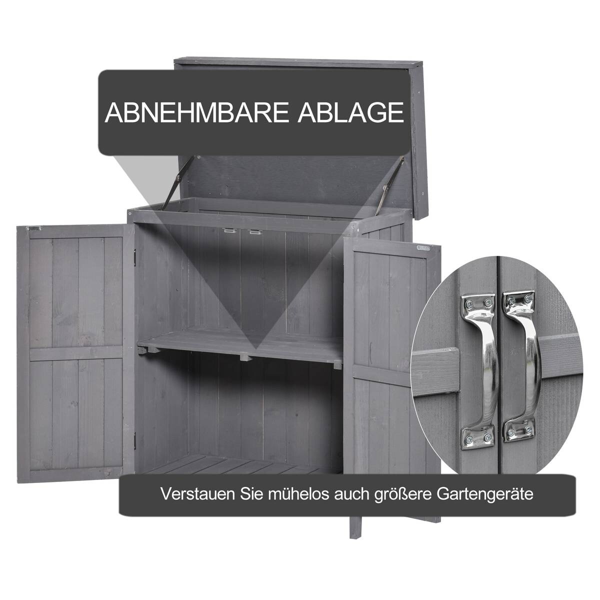 Outsunny Gartenschrank