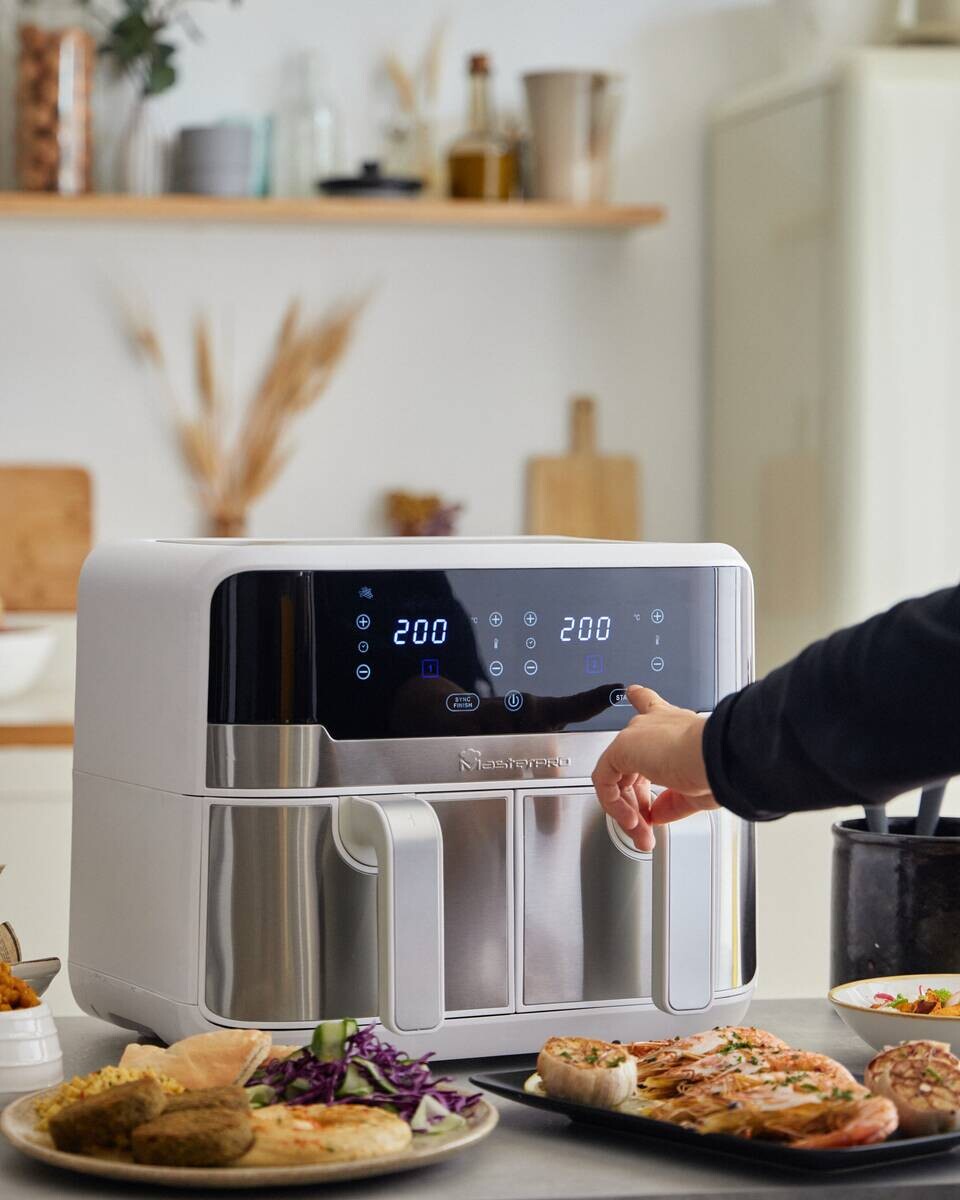 MASTERPRO Heißluftfritteuse ROCKET DUO 900