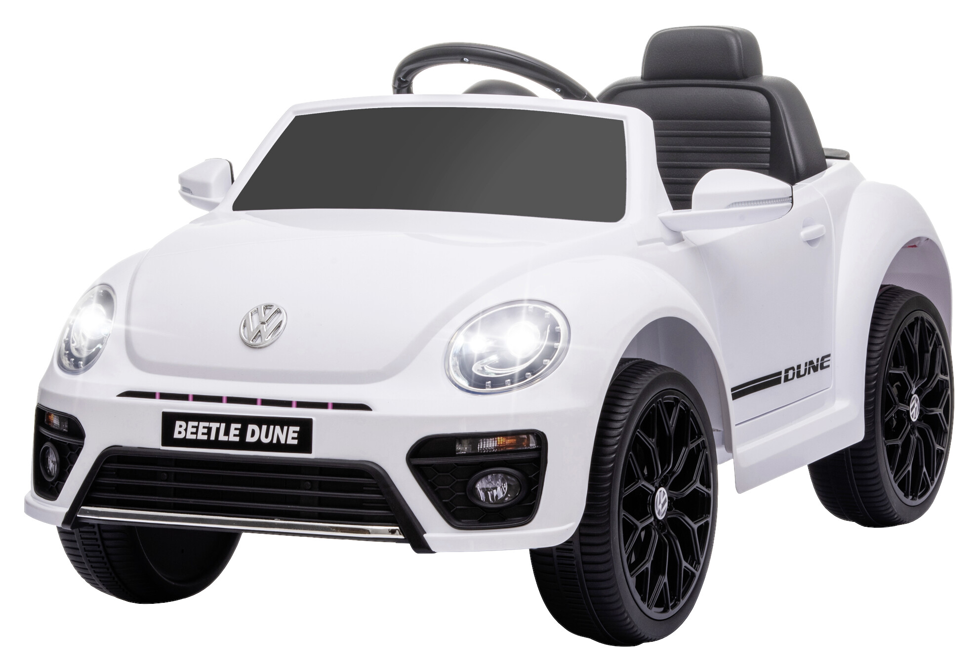 AIYAPLAY Kinder Elektroauto weiß B/H/L: ca. 56,5x46x97 cm