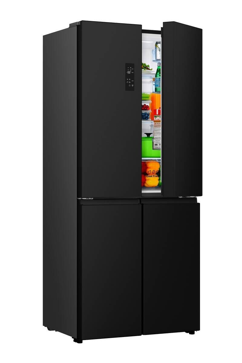 Gorenje Cross-Door NRM819D61BX schwarz B/H/T: ca. 79,4x190x65 cm