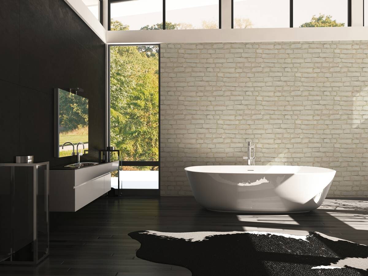 Vliestapete Steine beige B/L: ca. 53x1005 cm