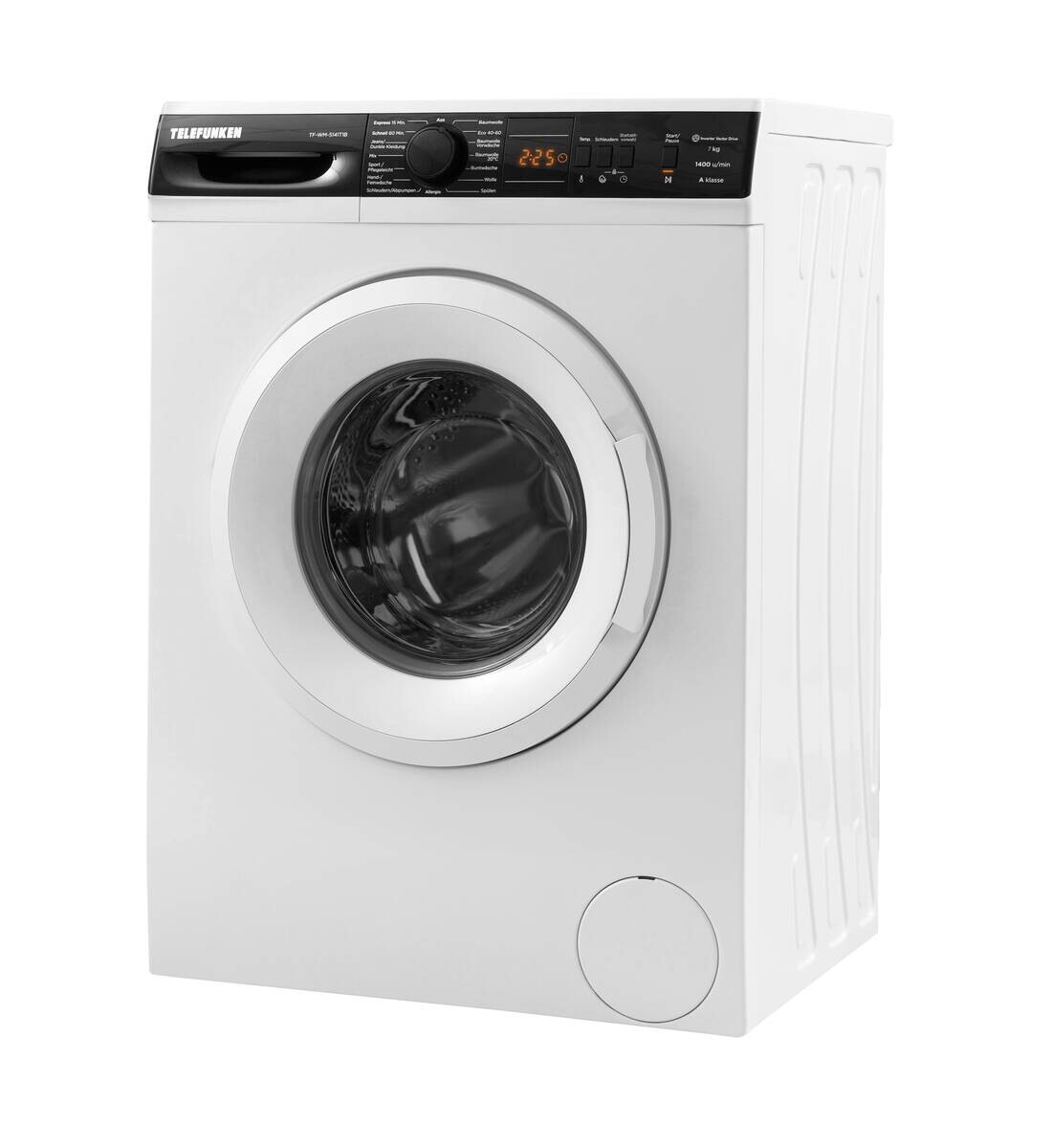 Telefunken Waschmaschine TF-WM-5441T1B weiß B/H/T: ca. 59,7x84,5x49,7 cm ca. 7 kg