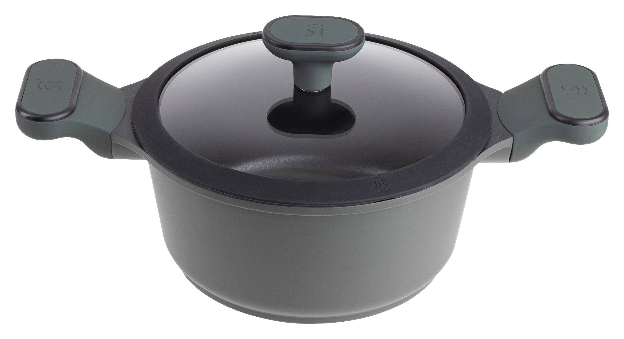 SAN IGNACIO Topfset Solo grün Aluguss 5 tlg.