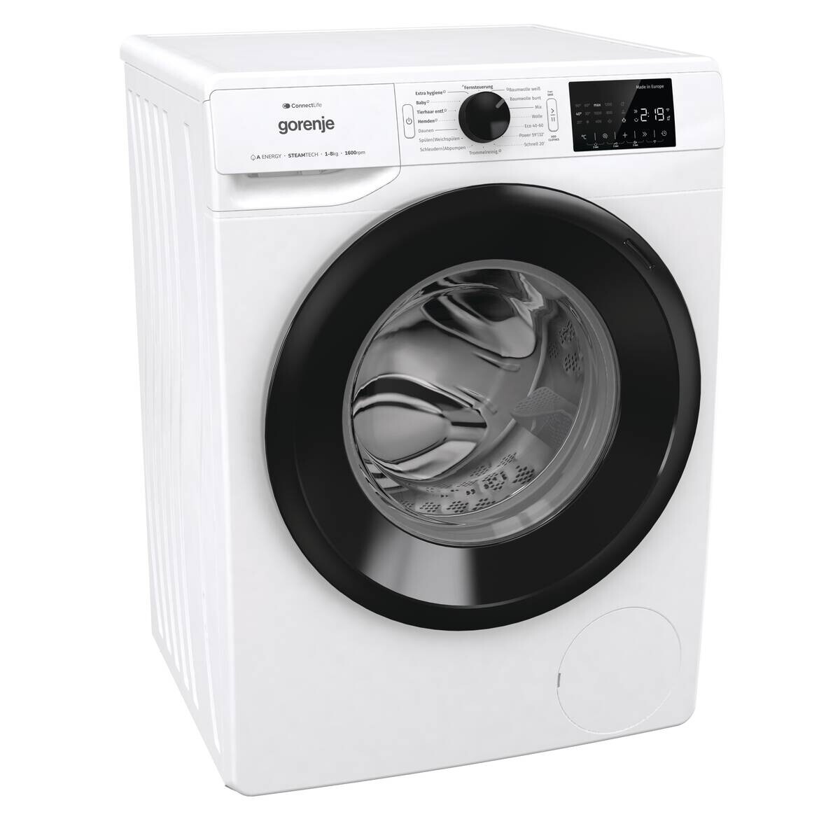 Gorenje Waschmaschine WPNEI86ATS weiß B/H/T: ca. 60x85x55 cm ca. 8 kg