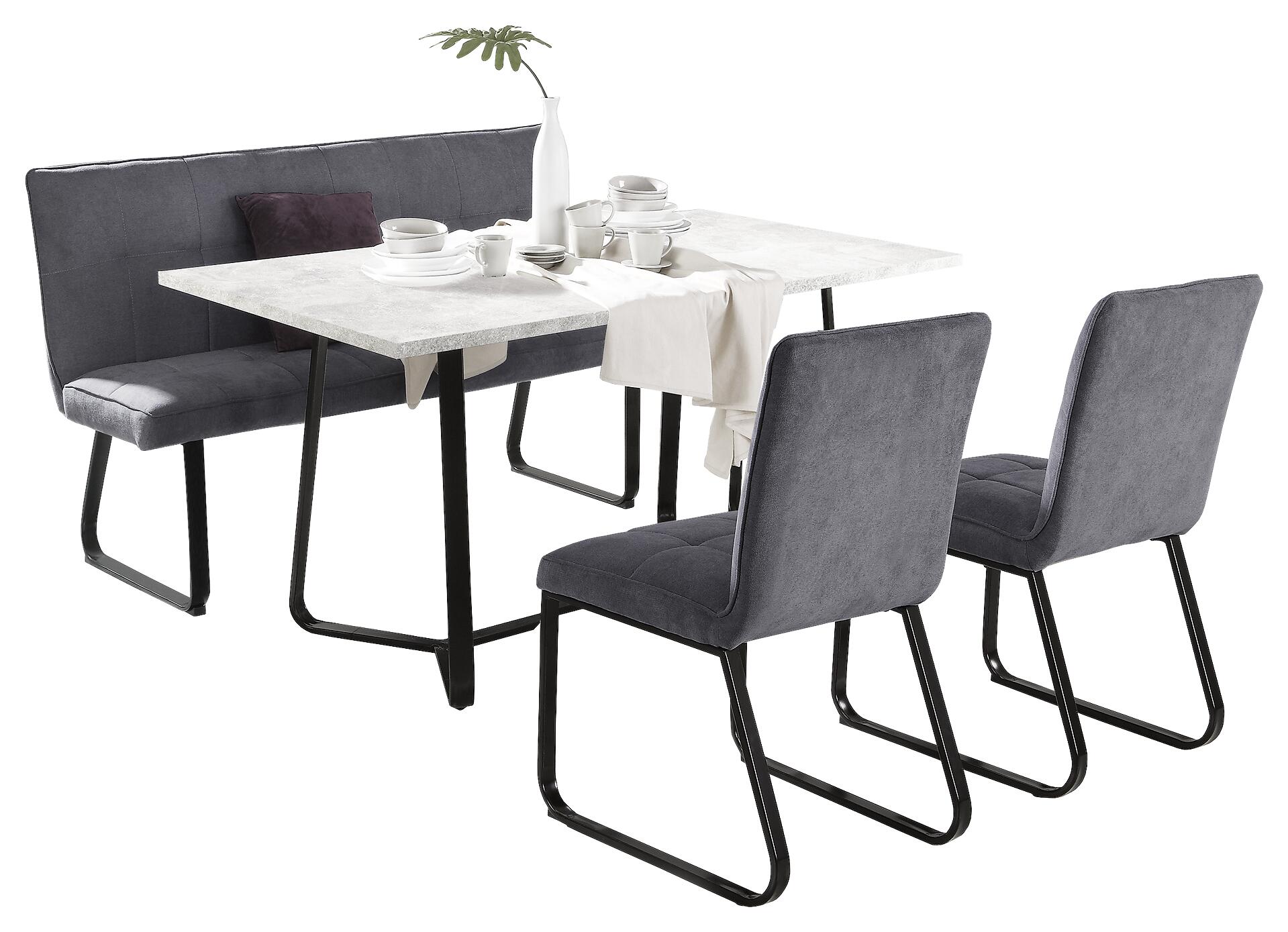 Bank TALEA dunkelgrau B/H/T: ca. 140x92x59 cm