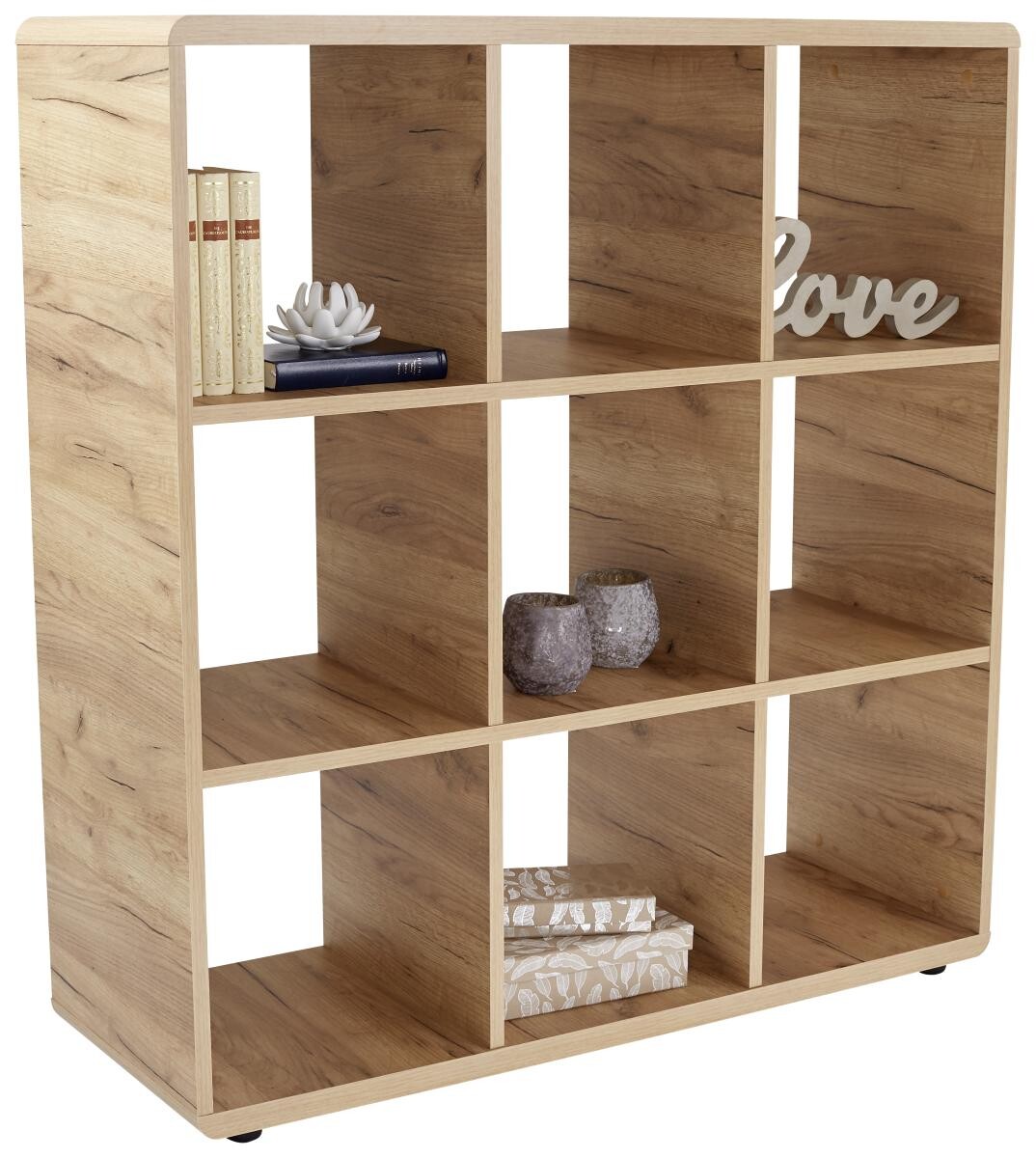 Regal Fontana Eiche Kraft Nachbildung B/H/T: ca. 109x110x35 cm