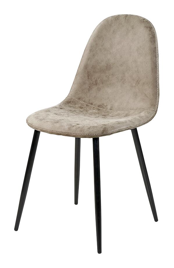 Stuhl  graubraun Vintage B/H/T: ca. 42x85x55 cm