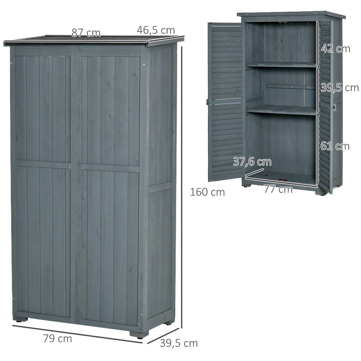 Outsunny Gartenschrank