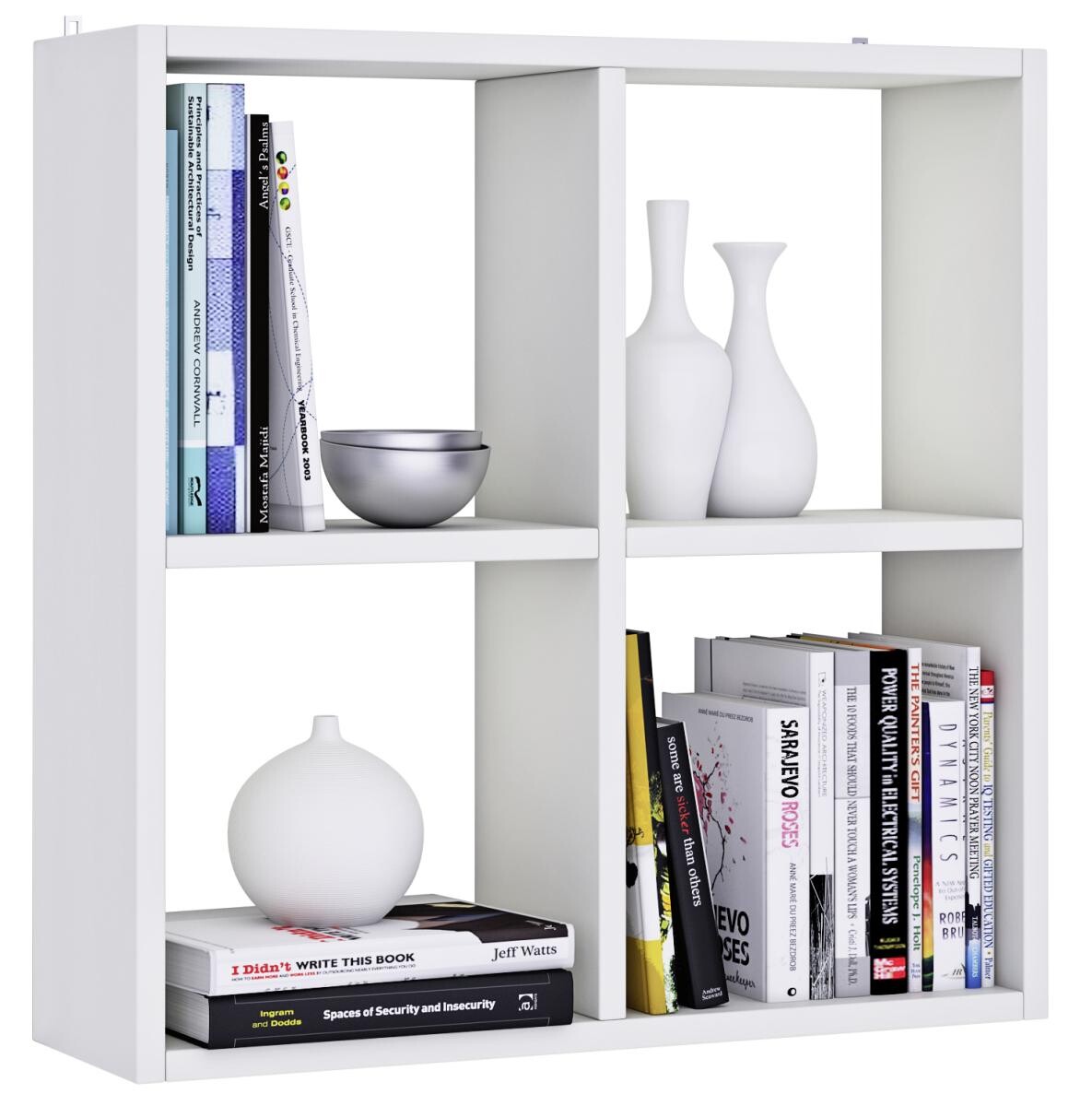 Wandregal Alexa weiß B/H/T: ca. 60x60x18 cm Wandregal Alexa weiß B/H/T: ca. 60x60x18 cm