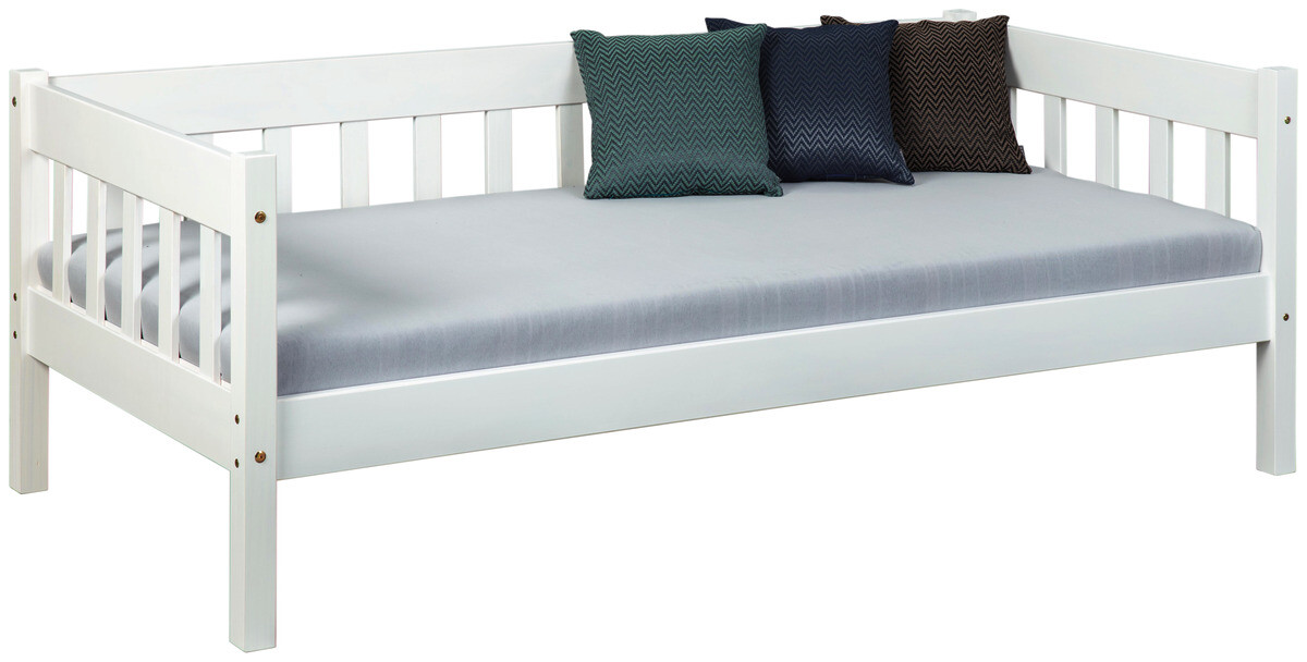 Bett Sintro weiß Liegefläche B/L: ca. 90x200 cm