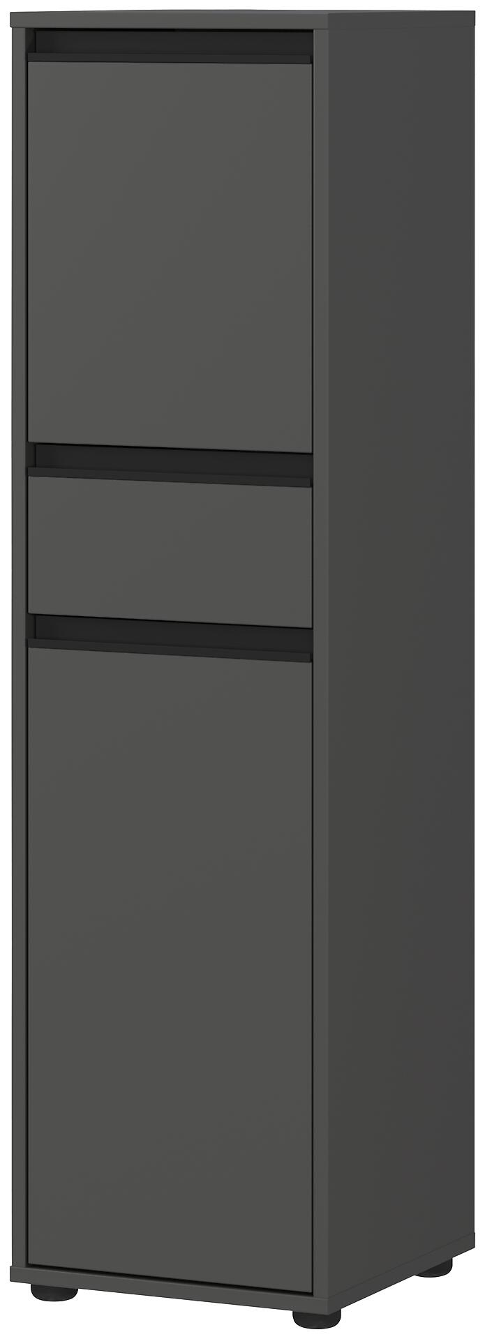 Schrank 2201-547 Graphit Optik B/H/T: ca. 33x121x34 cm