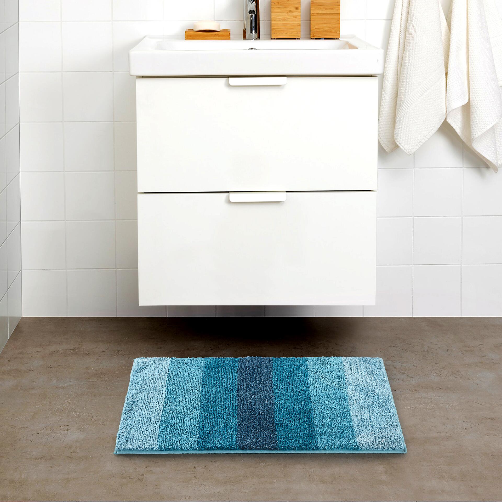 Badematte Farbverlauf