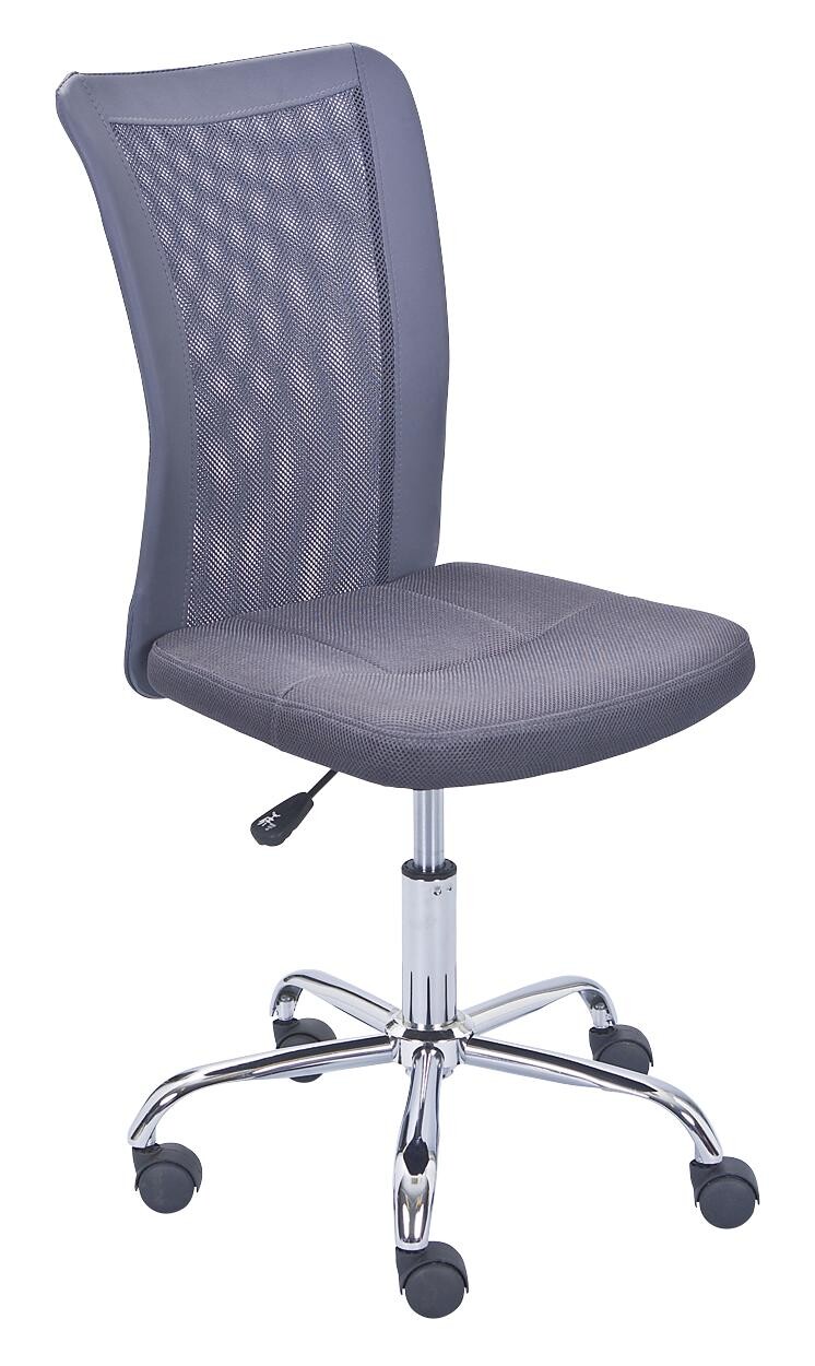 Drehstuhl Bonnie grau Kunststoff Metall