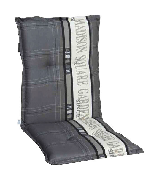 Madison Auflage Garden grau Polyester B/H/L: ca. 105x8x50 cm