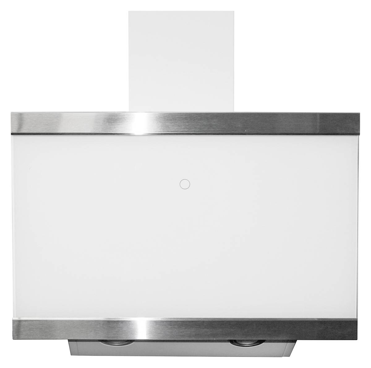 Respekta Dunstabzugshaube CH88060WA weiß Glas Edelstahl B/H/T: ca. 59,5x40x37,8 cm