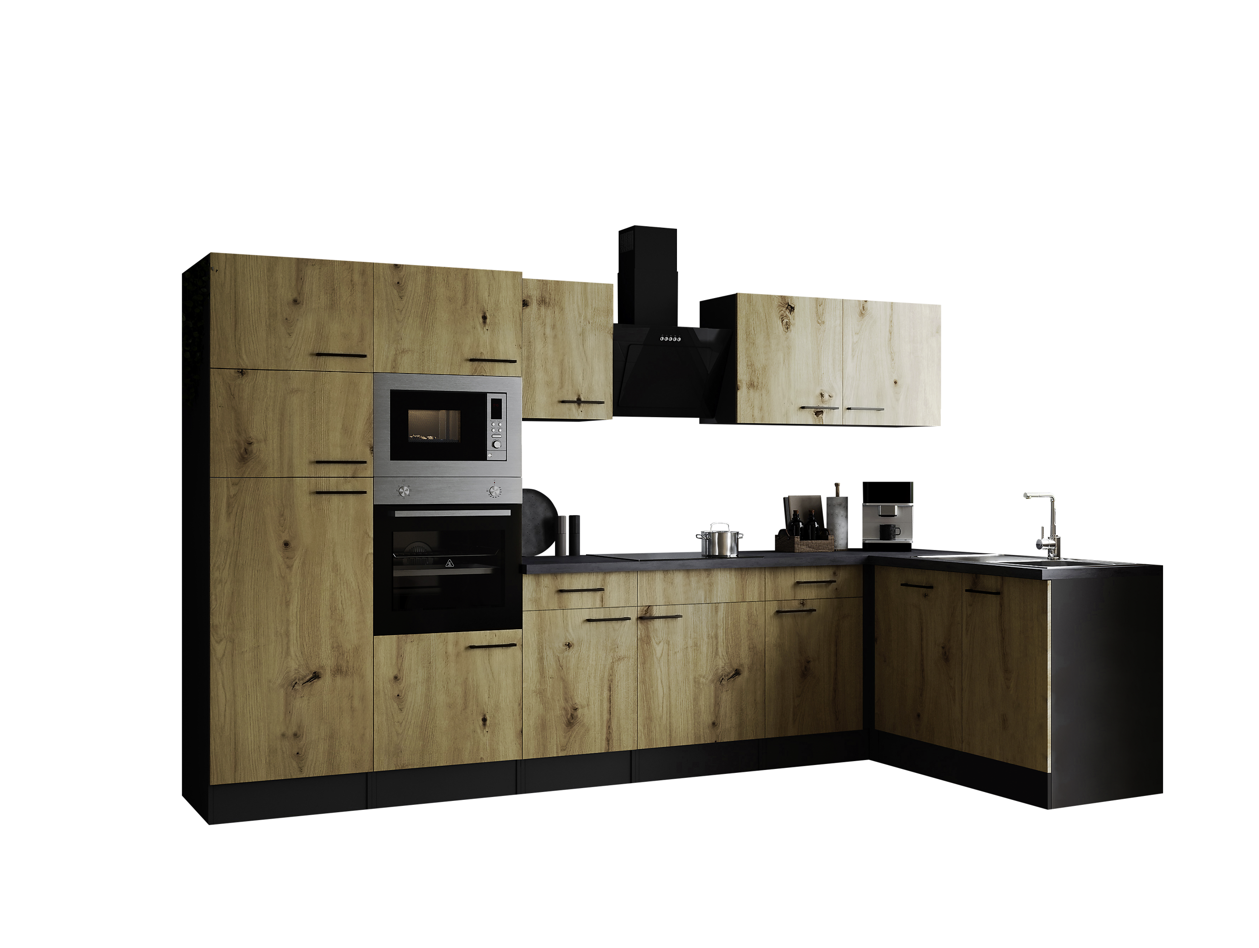 Winkelküche Oliver B/H/T: ca. 340x205x172 cm