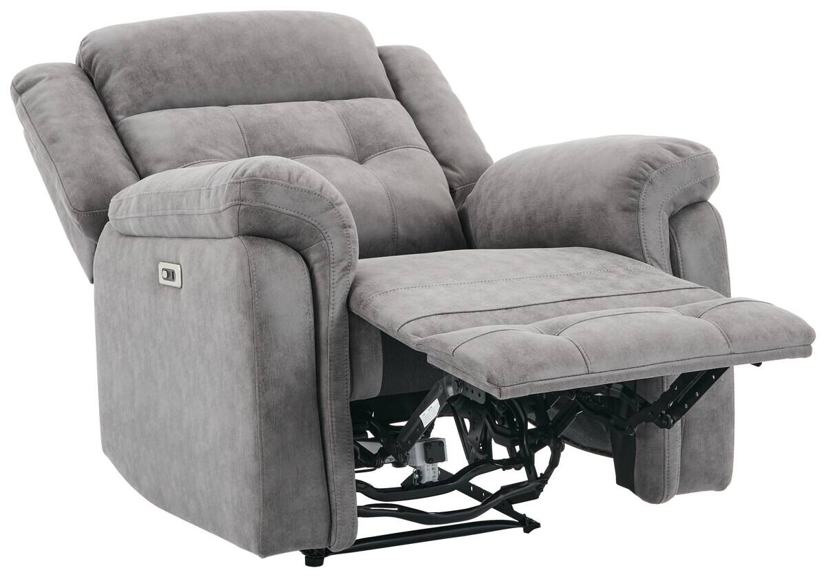 Sessel Philip grau Microfaser B/H/T: ca. 94x103x95 cm