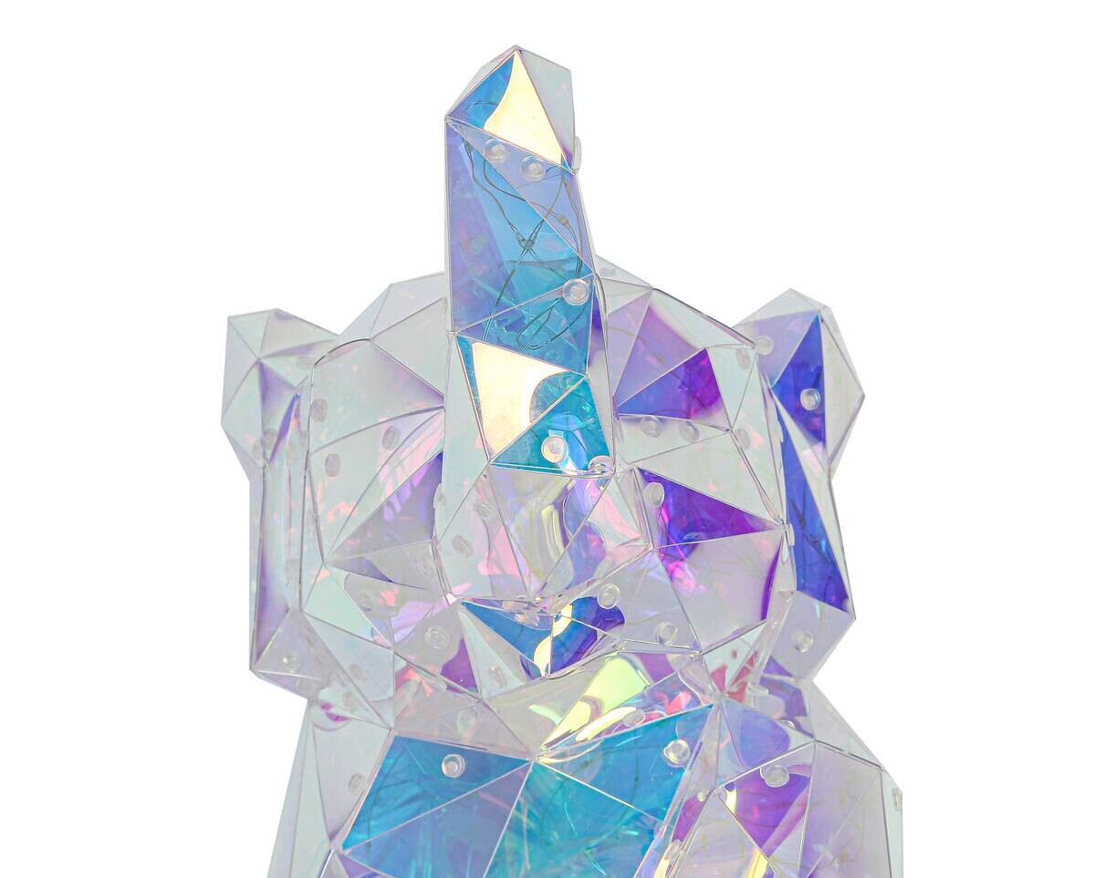 Nolo LED-Dekoleuchte Elefant transparent