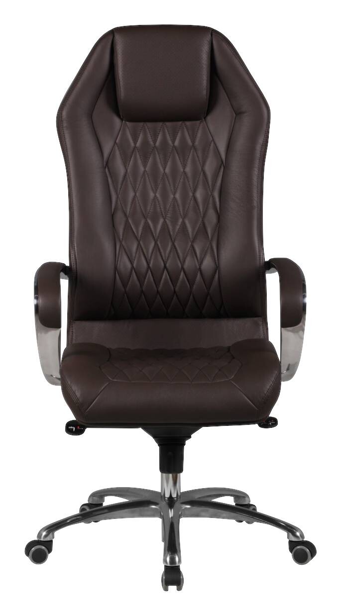 Drehstuhl braun Leder