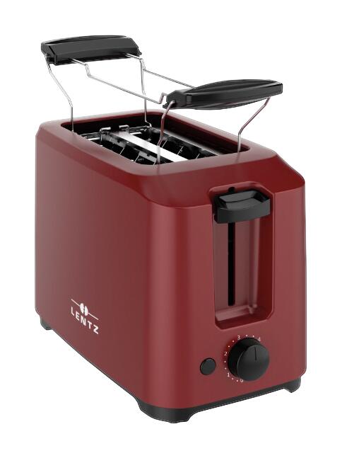 LENTZ Toastautomat 74220 rot schwarz Kunststoff Metall