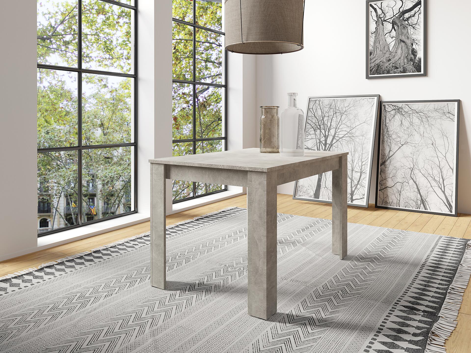 Tisch NEPAL Beton Optik B/H/T: ca. 120x75x80 cm