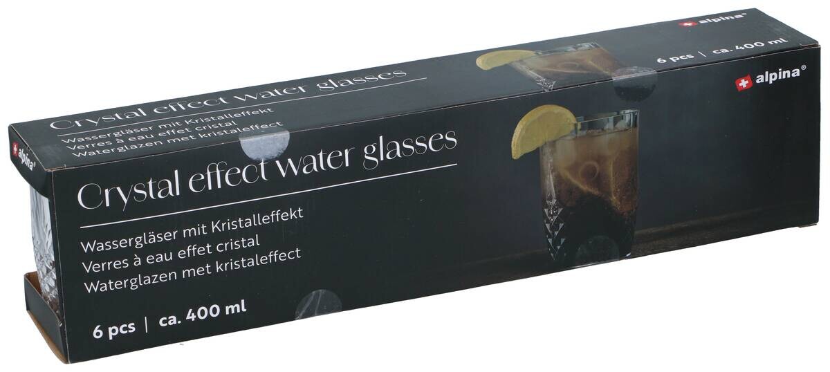 alpina Gläserset transparent
