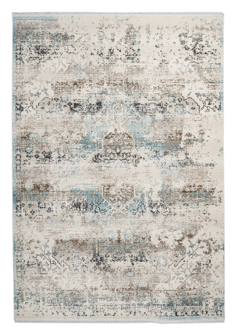 me gusta Kurzflorteppich Anouk 325 hellblau B/H/L: ca. 80x0,35x150 cm