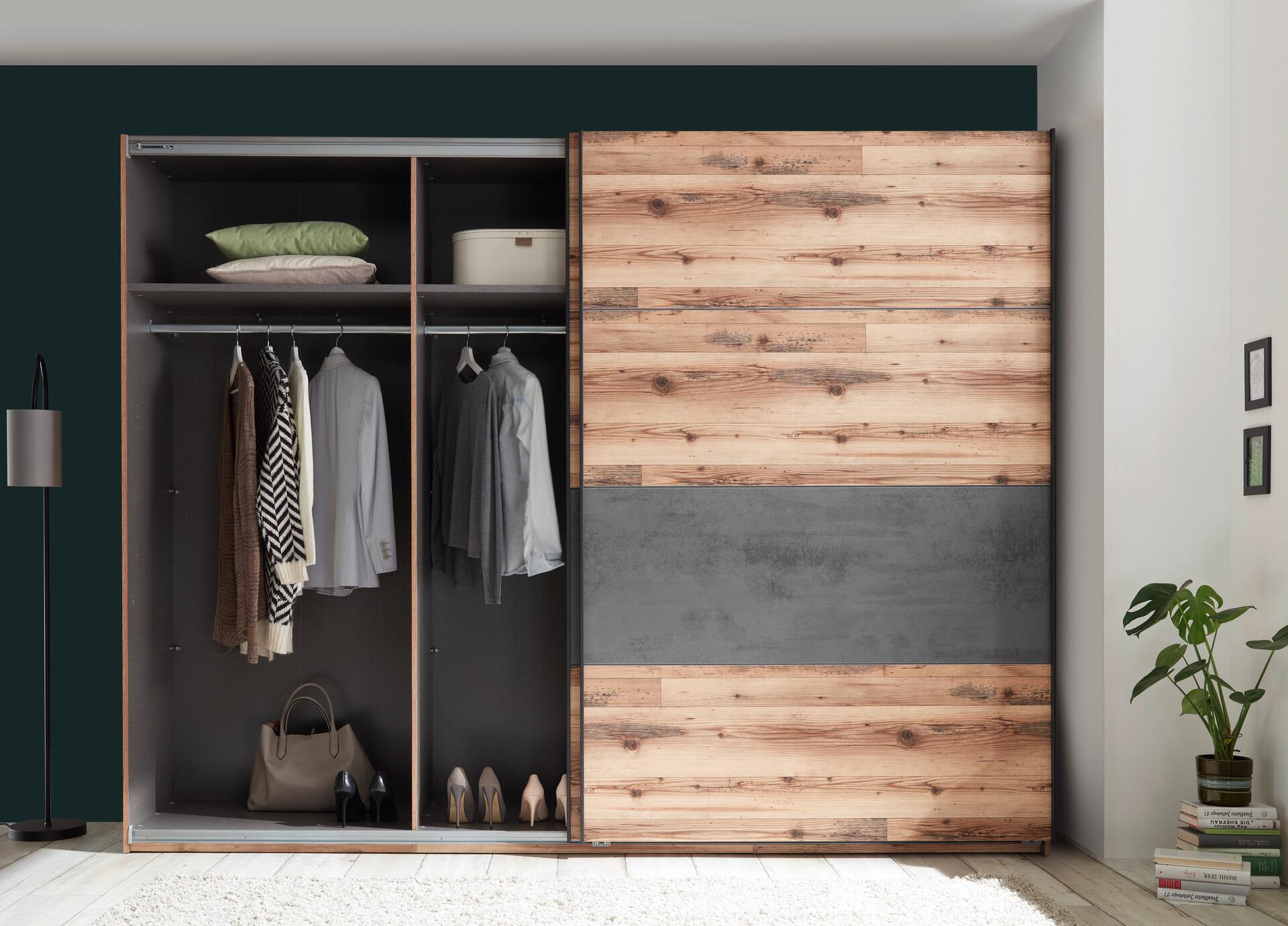 Schwebetürenschrank Alicante  B/H/T: ca. 270x210x60 cm