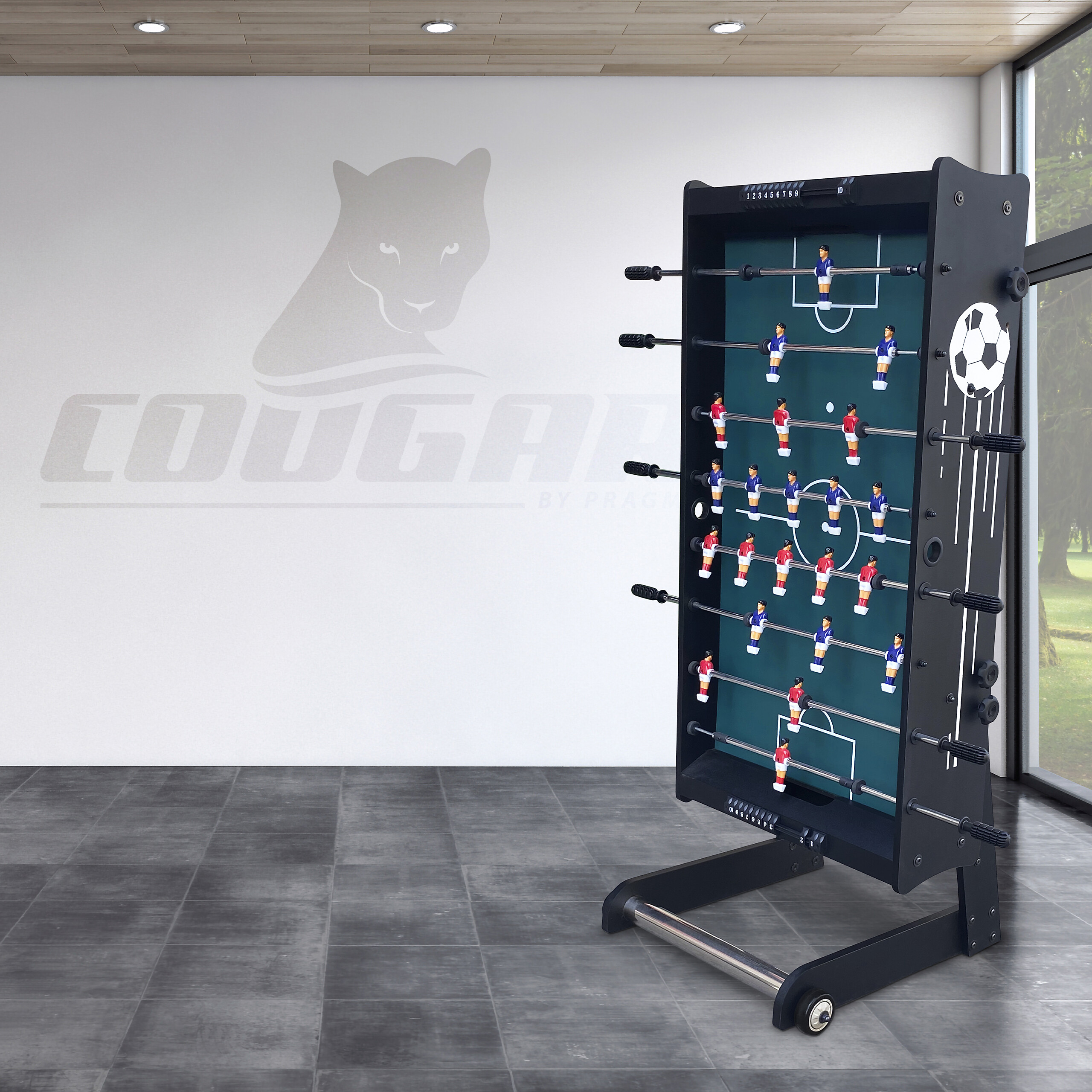 Cougar Kickertisch Scorpion Kick TS B/H/L: ca. 61x80x122 cm