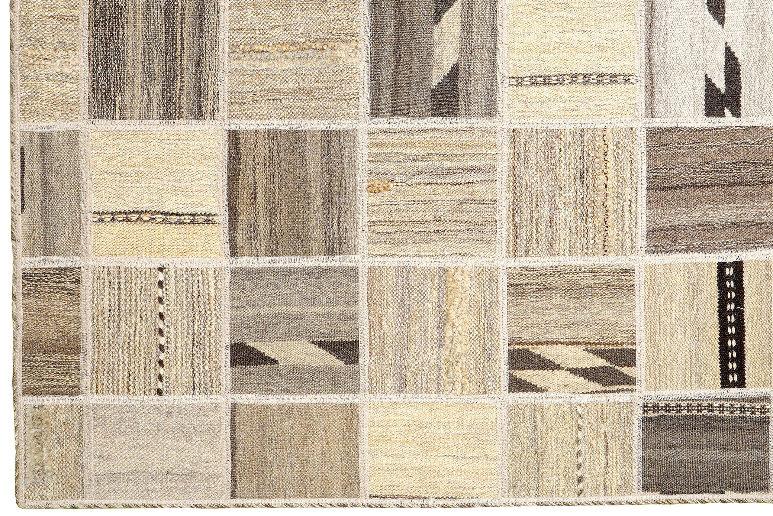 PersaTepp Teppich Kelim Tekkehdouz beige B/H/L: ca. 150x1x200 cm