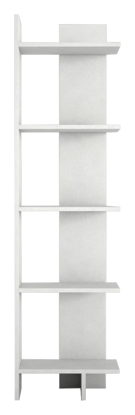 Regal Perla weiß B/H/T: ca. 48,5x170x22 cm